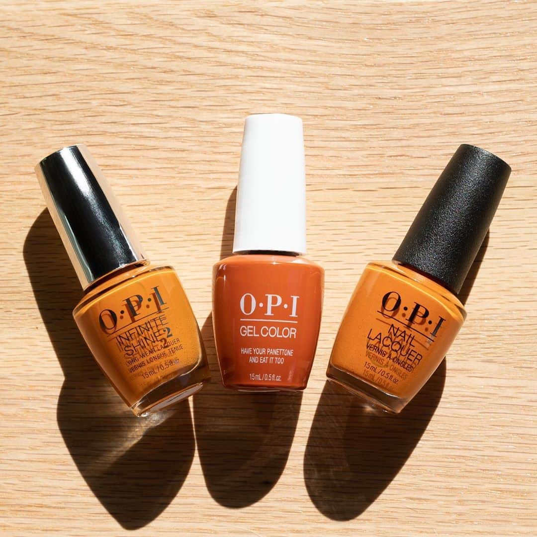 OPIさんのインスタグラム写真 - (OPIInstagram)「There’s no color more delicious than this burnt orange hue from #OPIMuseOfMilan. Head to our #linkinbio for more #OrangeMani inspiration   Shade: #HaveYourPanettoneAndEatItToo  #ColorIsTheAnswer #OPINailLacquer #OPIInfiniteShine #OPIGelColor #OrangeNails #FallFashionTrends #Fall2020Trends #FallMani #NailInspo #NailTrends #OPIObsessed #MilanFashion」8月27日 7時57分 - opi