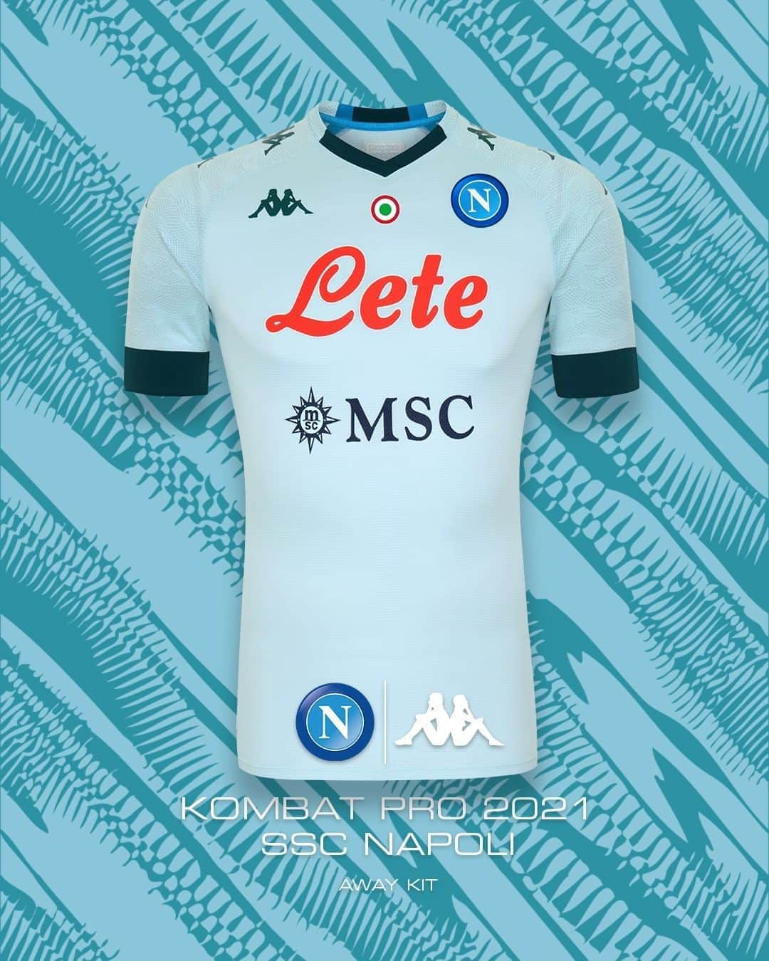 SSCナポリさんのインスタグラム写真 - (SSCナポリInstagram)「Discover the new away kit by @kappa_sport.  #SSCNapoli #KappaSport #ForzaNapoliSempre   🛒 Official Webstore SSC Napoli 📦 Brand Store Amazon 🏪 Official Store SSC Napoli」8月27日 19時30分 - officialsscnapoli