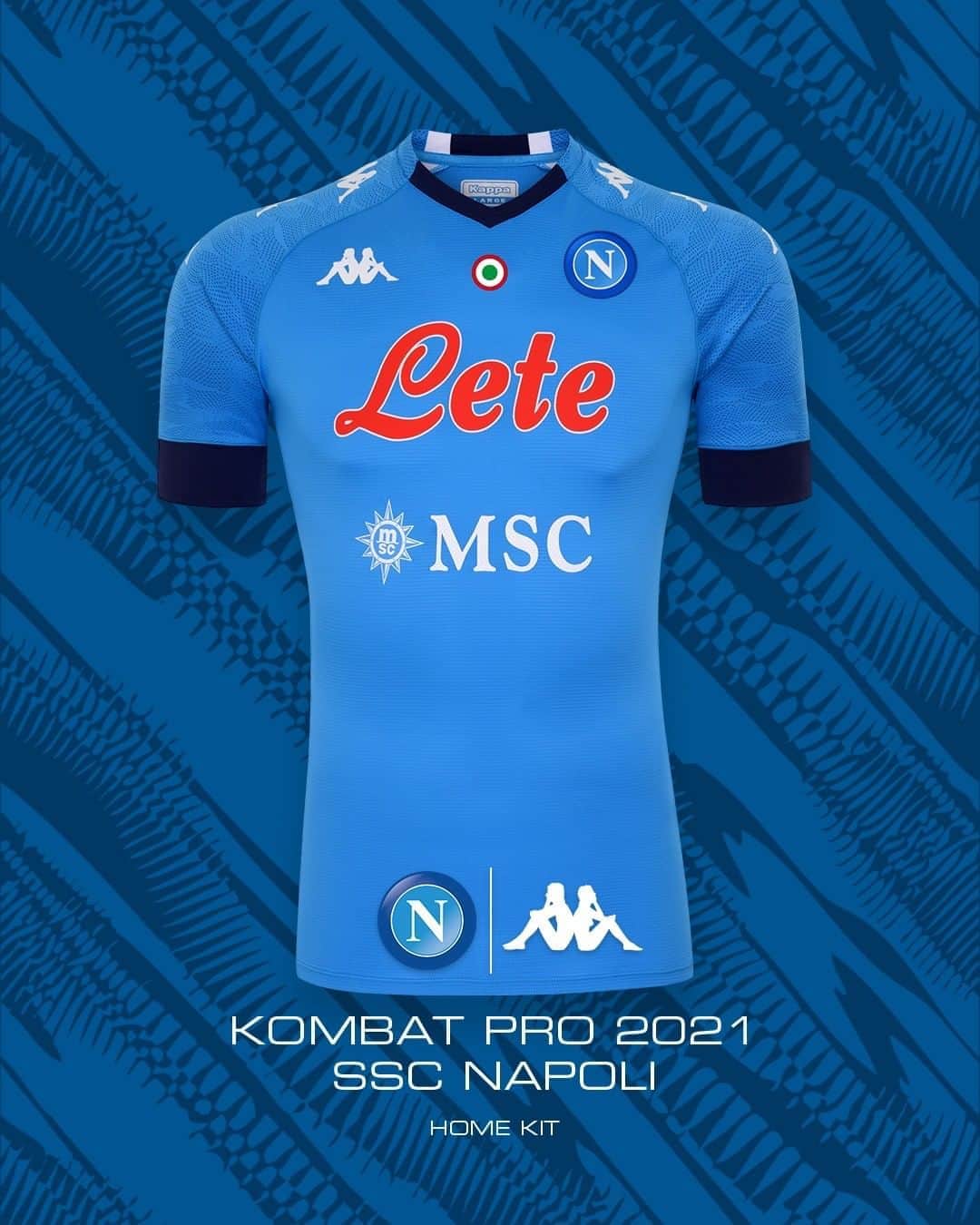 SSCナポリさんのインスタグラム写真 - (SSCナポリInstagram)「The official Kombat Pro 2021. Swipe to discover the home kit.  @kappa_sport  #SSCNapoli #KappaSport #ForzaNapoliSempre   🛒 Official Webstore SSC Napoli 📦 Brand Store Amazon 🏪 Official Store SSC Napoli」8月27日 19時31分 - officialsscnapoli