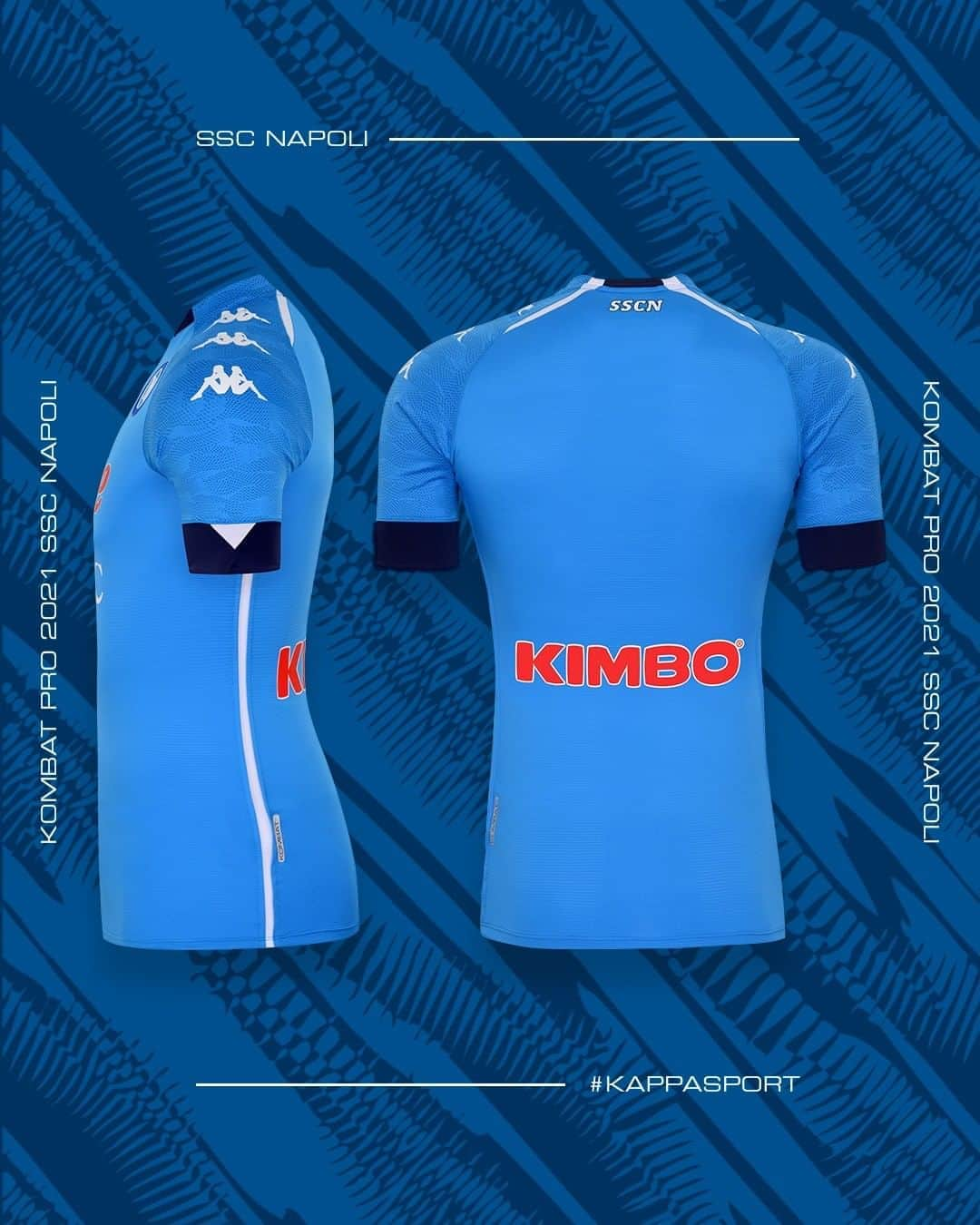 SSCナポリさんのインスタグラム写真 - (SSCナポリInstagram)「The official Kombat Pro 2021. Swipe to discover the home kit.  @kappa_sport  #SSCNapoli #KappaSport #ForzaNapoliSempre   🛒 Official Webstore SSC Napoli 📦 Brand Store Amazon 🏪 Official Store SSC Napoli」8月27日 19時31分 - officialsscnapoli