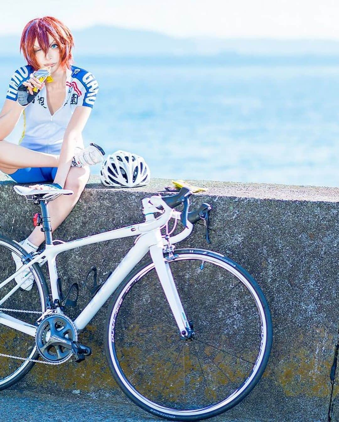 華密美琉さんのインスタグラム写真 - (華密美琉Instagram)「7月15日は新開隼人の誕生日 🚲💙 弱虫ペダル箱根学園のエーススプリンター  隼人くんお誕生日おめでとう 🎉🎉 箱根の直線鬼 バキューン ( উ ·̫̮ ˂̶́ )σ  Happy Birthday, Hayato Shinkai !! #新開隼人誕生祭2020  #新開隼人生誕祭2020 #yowamushipedal  #yowamushipedalcosplay  #yowapeda  #弱虫ペダル  #弱虫ペダル好きな人と繋がりたい  #弱虫ペダルコスプレ  #コスプレイヤーカモミール #cosplayerchamomile  #ywpdcosplay  #ywpd #hayatoshinkai  #shinkaihayato  #新開隼人コスプレ  #新開隼人  #新開 #新開隼人生誕祭  #スプリンター #箱根 #箱根学園 #自転車競技部  新開隼人くんのコスプレもっと色々したい！！！！！  https://twitter.com/chamomi017/status/1283054442628120584?s=21」8月27日 11時17分 - chamomile_chami