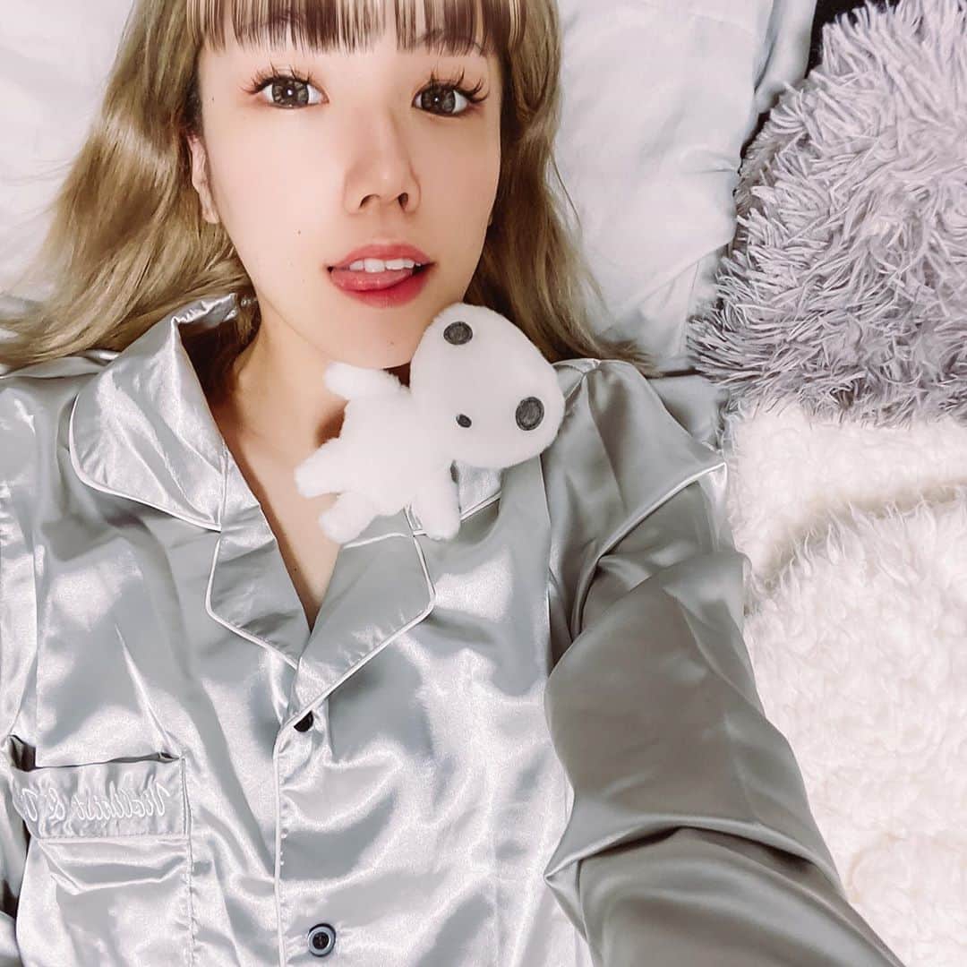 DJ CHI☆MEROのインスタグラム：「前髪作るのやーめた😈  #snow で  #前髪 付けただけ #こだま」