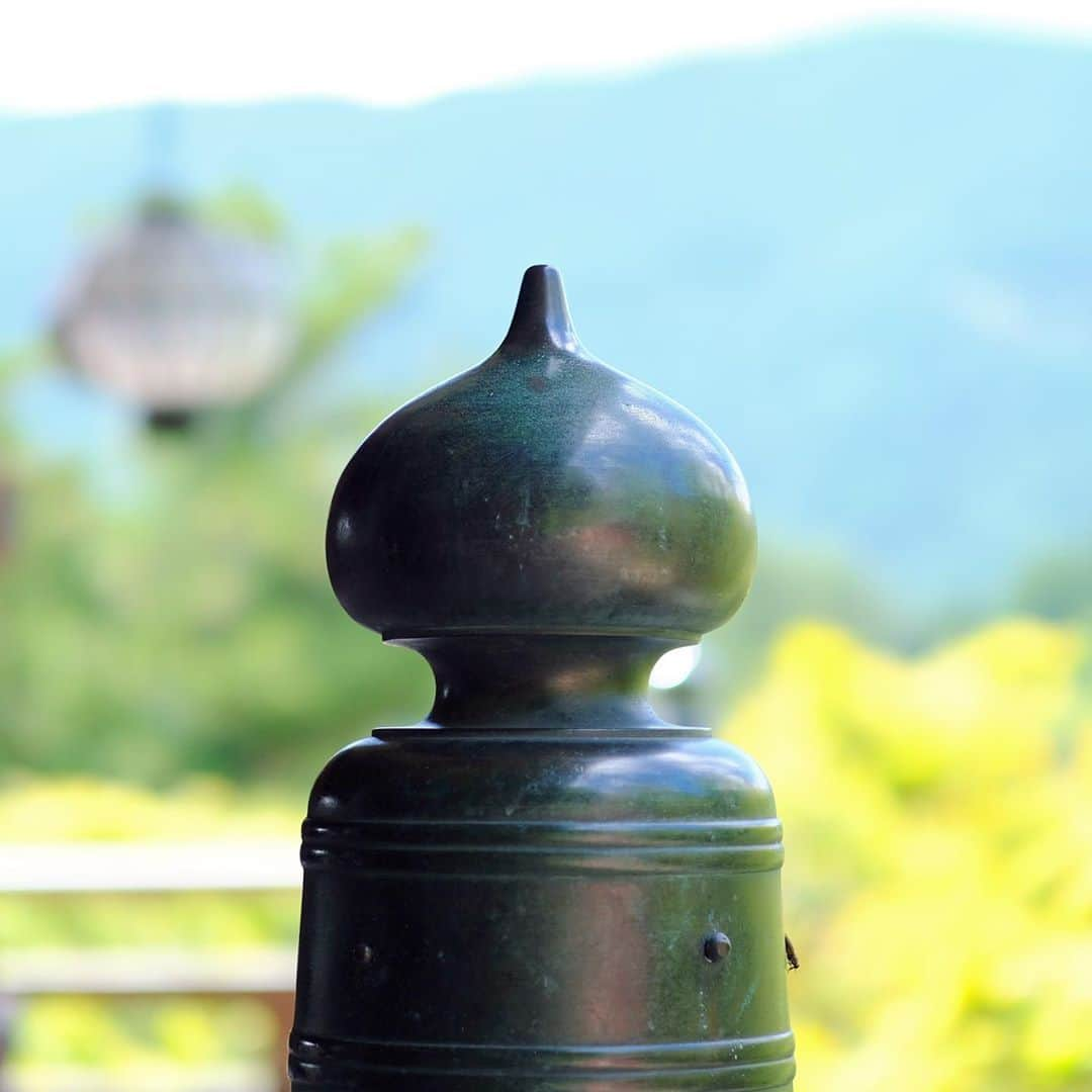 奈良 長谷寺 / nara hasederaさんのインスタグラム写真 - (奈良 長谷寺 / nara hasederaInstagram)「秋めく#擬宝珠 と #枕木  It is said that the "Giboshi" that is often seen in traditional Japanese architecture is derived from the shape of the vase that houses the bones of Buddha. The Cabriole leg that support the pillars have a troubled face.  Is it hot?  #長谷寺 #奈良長谷寺 #総本山長谷寺 #花の御寺 #奈良 #hasedera #hasederatemple #temple #japan #japanesetraditional #pilgrimage #nara #tourism #sightseeing #japanesetemple #西国 #西国三十三所 #霊場 #巡礼 #四寺巡礼 #長谷寺が好き」8月27日 11時23分 - hase_dera