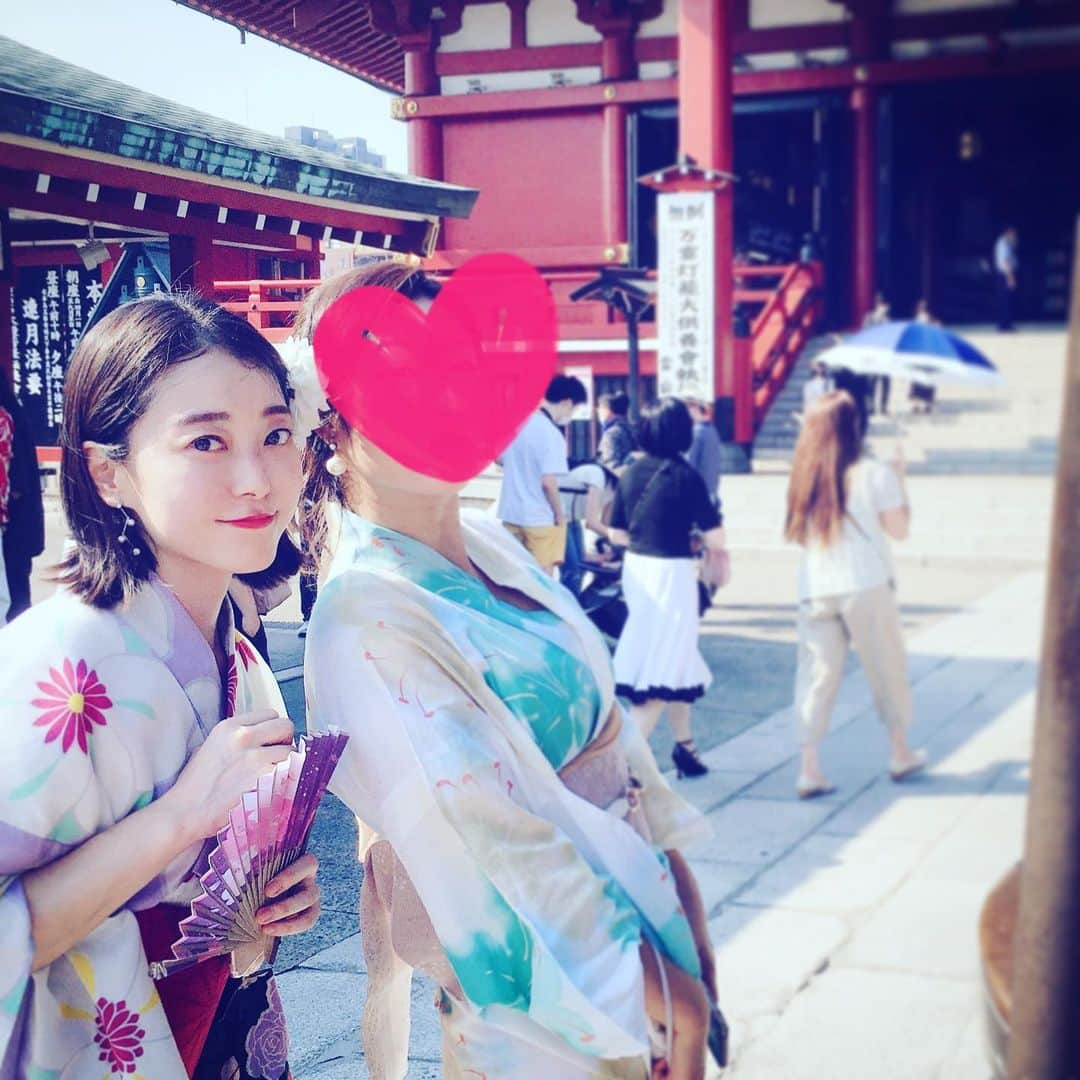 北条かやさんのインスタグラム写真 - (北条かやInstagram)「浴衣久しぶりに着た。  #浴衣 #浅草 #yukata #asakusa #tokyo」8月27日 13時30分 - n_a_y_a_n_m_i_m_u