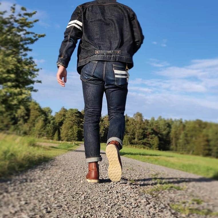 momotarojeansのインスタグラム：「Weekend selection 21-23rd Aug.  the photo by @heman.denim  I miss post it on Mon.😅」