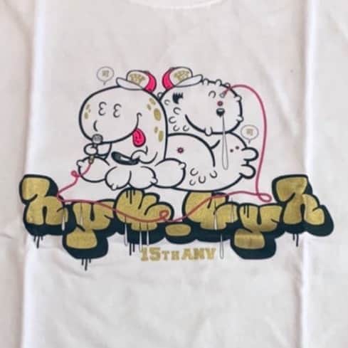 田中秀幸のインスタグラム：「Tシャツデザインfor #hy4_4yh #illustration #tshirt」