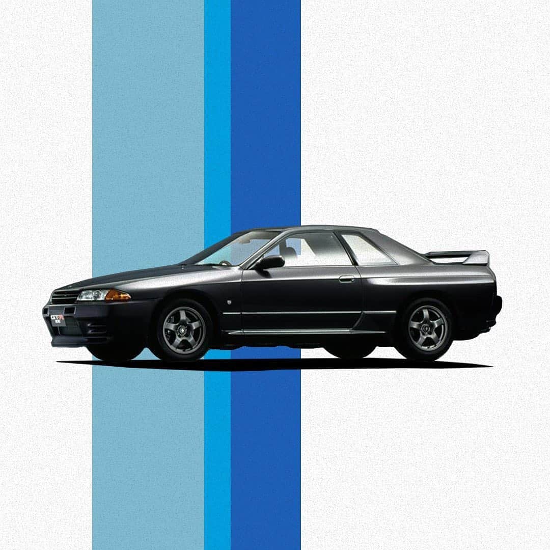のインスタグラム：「#Nissan #Ariya ‘s e-4ORCE technology was deeply inspired by Nissan’s advanced technology, “ATTESA E-TS”, e-controlled torque split four-wheel-drive. It has generated the extraordinary dynamic performance of #Skyline #GTR #BNR32 #TBT #Godzilla #OMGTR」