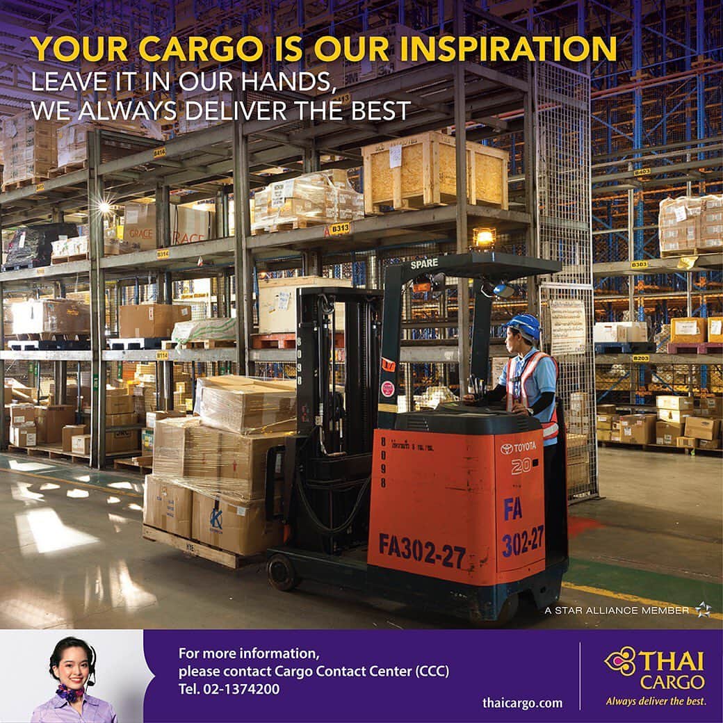 のインスタグラム：「THAI Cargo and Mail Services in September 2020   During the temporary suspension of operations, THAI Cargo’s still providing full services both of Charter Flights and Scheduled Flights over the following destinations Bangkok-Hong Kong, Bangkok-Tokyo (Narita), Bangkok-Manila, Bangkok-Taipei, Bangkok- Chengdu, Bangkok-Copenhagen and Bangkok-Sydney.   On this occasion, THAI Cargo is proud to be a part of operated repatriation flights to fly Thais home during this difficult time.   For more information, please contact Cargo Contact Center at telephone number 02-137-4200 (24/7) or visit our website: www.thaicargo.com   ในช่วงที่บริษัทฯ หยุดทำการบินเป็นการชั่วคราวนั้น THAI Cargo ยังคงให้บริการด้านการขนส่งสินค้าทางอากาศอยู่อย่างต่อเนื่อง ทั้งในรูปแบบเช่าเหมาลำ (Charter Flight) และตามตารางบิน (Schedule Flight) ในเดือนกันยายนนี้ เราได้ให้บริการขนส่งสินค้าทางอากาศ ในเส้นทางไปกลับ กรุงเทพฯ-ฮ่องกง, กรุงเทพฯ-โตเกียว, กรุงเทพฯ-มะนิลา, กรุงเทพฯ-ไต้หวัน, กรุงเทพฯ-เฉิงตู, กรุงเทพฯ-โคเปนเฮเกน และ กรุงเทพฯ-ซิดนีย์   ในโอกาสนี้ THAI Cargo มีความภาคภูมิใจ ที่มีส่วนร่วมในการนำพาผู้โดยสาร ที่มีความต้องการเดินทางกลับสู่ประเทศไทยด้วย   สอบถามข้อมูลเพิ่มเติมได้ที่ Cargo Contact Center โทร 02-137-4200 (ตลอด 24 ชั่วโมง) หรือคลิกดูรายละเอียดเพิ่มเติมได้ที่ https://www.thaicargo.com/th/main  #ThaiAirways  #THAICargo #YourCargoIsOurInspiration #AlwaysDelivertheBest #รักคุณเท่าฟ้า」