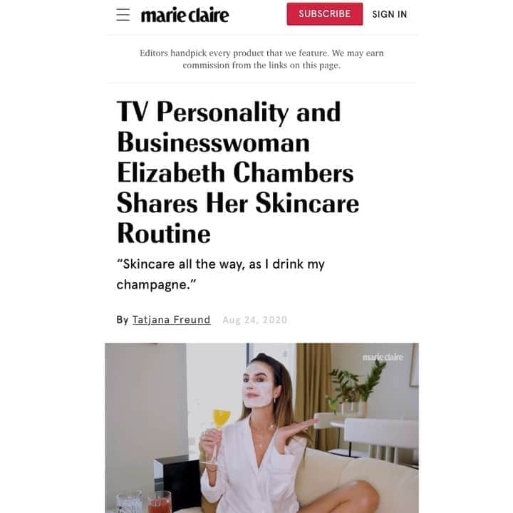 Elizabeth Chambers Hammerのインスタグラム