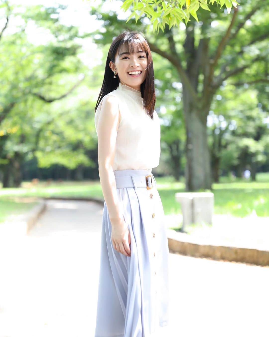 優希美青さんのインスタグラム写真 - (優希美青Instagram)「楽しそう😆 . さっきの写真が大人っぽかったので笑顔の写真を☺︎ . #happy #smile #夏 #summer  #film #sun #☀️」8月27日 20時21分 - mio_yuki