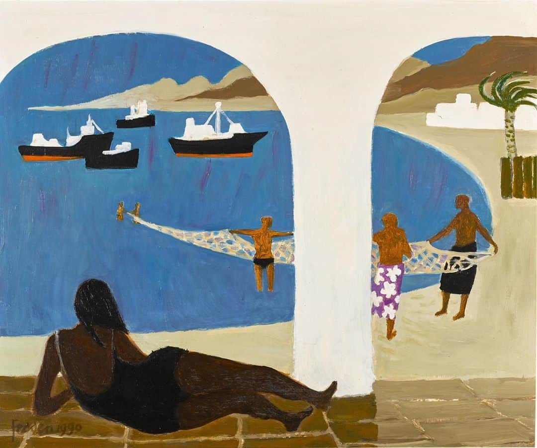 サザビーズさんのインスタグラム写真 - (サザビーズInstagram)「British painter Mary Fedden perfectly captures our summer of staycations, with these charming seaside vistas dating from 1981 through to 1999. Which of these scenes will you bid on when our 'Made in Britain' online auction opens on 9 September?  #SothebysModBrit #MadeinBritain #MaryFedden #ModernBritishArt #Staycation #SothebysStaycation #SothebysOnline」8月27日 21時06分 - sothebys