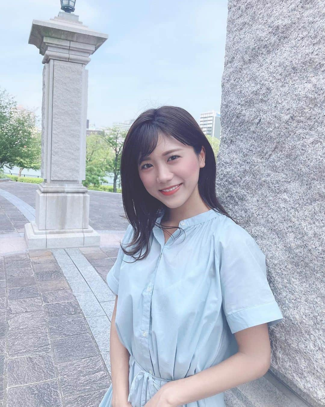 海江田麻貴さんのインスタグラム写真 - (海江田麻貴Instagram)「ㅤㅤㅤ  ㅤㅤㅤ 清楚カイエダ🤍 どう、、、？🤤🤣  ㅤㅤㅤ  ㅤㅤㅤ #清楚コーデ #シャツワンピース #シャツワンピ #shirts #パステルカラー #パステル #暗髪 #外ハネ #japanesegirl #清楚系女子 #清楚系 #シンプルコーデ #simplecode #ポートレート #portrait」8月27日 22時49分 - _makiii0924_