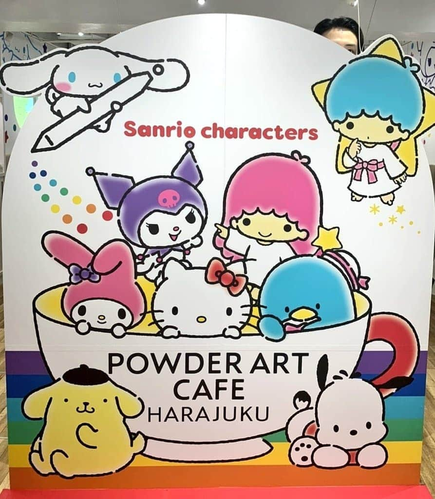 平井“ファラオ”光さんのインスタグラム写真 - (平井“ファラオ”光Instagram)「Powder Art Cafeも。 パウダーペン的なのでお絵かきもできるオモシロカフェ。 上手に描けました。  #サンリオ #sanrio  #サンリオ部  #芸能サンリオ部  #可愛い #カワイイ #かわいい #kawaii  #カフェ #サンリオカフェ  #キャラクターカフェ  #原宿 #原宿カフェ  #クロミ #クロミ様  #クロミちゃん  #kuromi  #powderartcafe  #cafe  #アイスクリーム  #あぁ～しらき #皆大好きあぁ～しらき #知らないとは言わせないあぁ～しらき」8月27日 23時35分 - hirapoyopharaoh