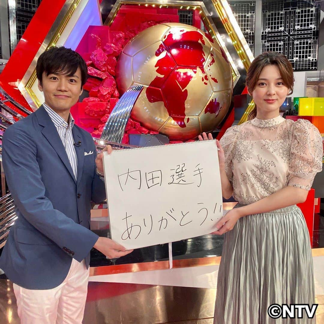 日本テレビ「日テレサッカー」のインスタグラム