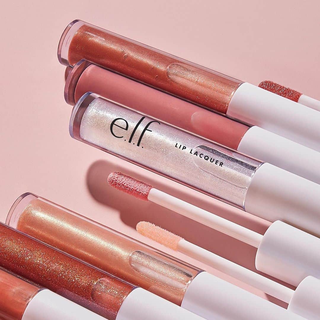 e.l.f.さんのインスタグラム写真 - (e.l.f.Instagram)「Brilliant high color shine infused with Vitamin E for every glossy lip lover 💫   Tap to shop our Lip Lacquer shades for $3 💖 #eyeslipsface #elfingamazing #elfcosmetics #crueltyfree #vegan」8月28日 1時18分 - elfcosmetics