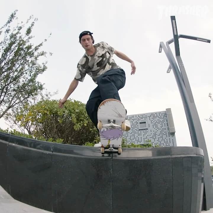 スラッシャーのインスタグラム：「👉🏾 @almostskateboards JOURNEY OF TIME & SPIRITS 📺 Now playing on all Thrasher channels 📡」