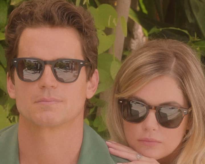 マット・ボマーのインスタグラム：「@ashleybenson and I are giving one of you (and your friend) our entire #BomerxBenzo Collection. Head to @priverevaux's page today to enter! Open to US and EU!」