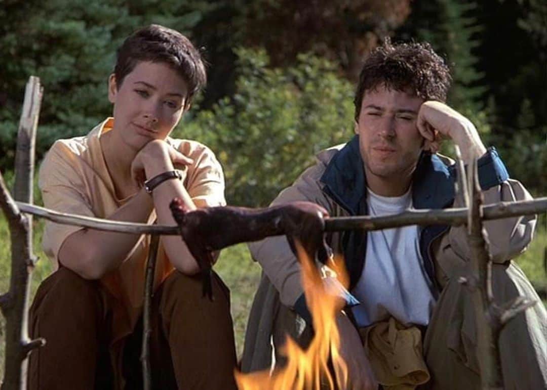 ロブ・モローのインスタグラム：「#tbt like waiting for COVID to be over... #NorthernExposure @janineturner」