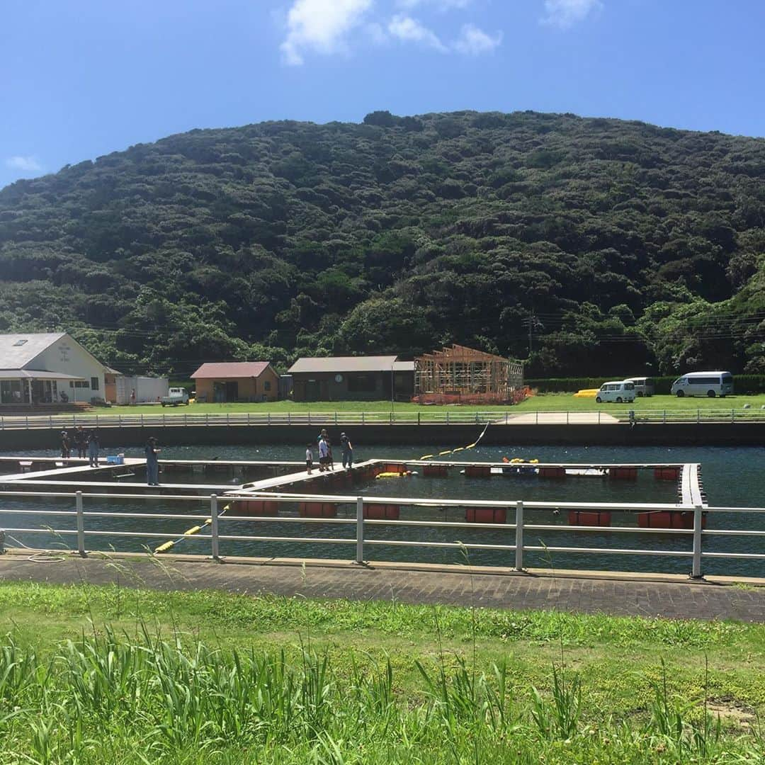 鈴木夏未さんのインスタグラム写真 - (鈴木夏未Instagram)「壱岐島イルカパーク 巨大なアトラクションというか遊具  イルカと触れ合うアトラクションまで 待ち時間がある間、たっぷり遊べる場所  遊びながら、 イルカさんたちと触れ合う場所も一望できます❤︎  自然が豊か 広くてめっちゃ楽しめました  ・ ・ ・ #壱岐島  #イルカパーク」8月28日 2時28分 - natyumisuzuki