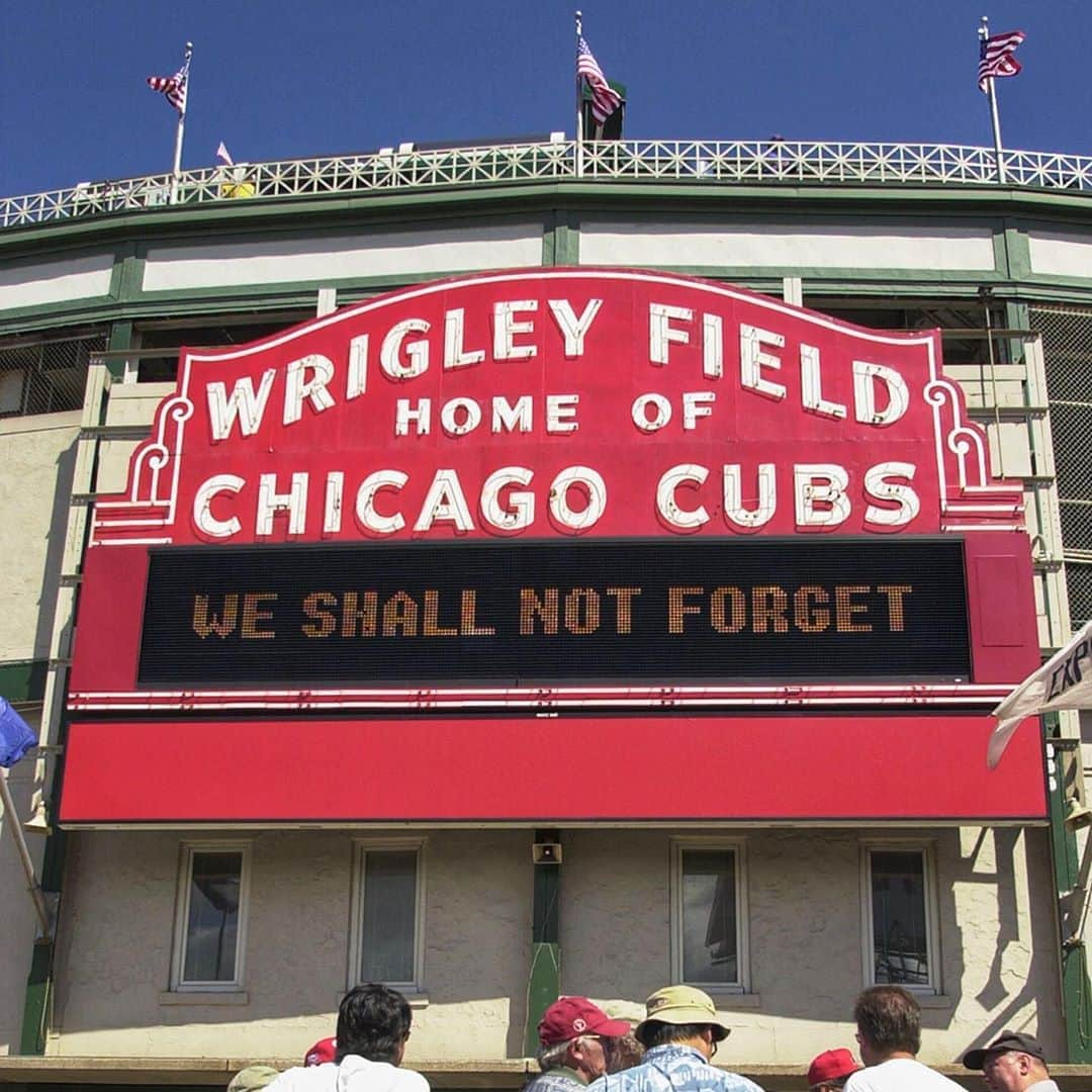 シカゴ・カブスさんのインスタグラム写真 - (シカゴ・カブスInstagram)「Today we remember the lives lost and honor all those impacted by 9/11.」9月11日 22時04分 - cubs