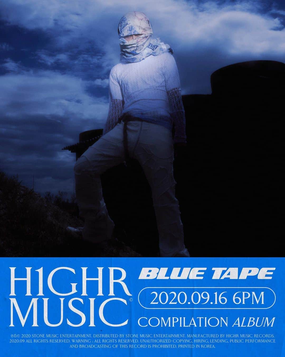 ソン・ファミンのインスタグラム：「[H1GHR : BLUE TAPE] 2020.09.16  💙 ⠀」