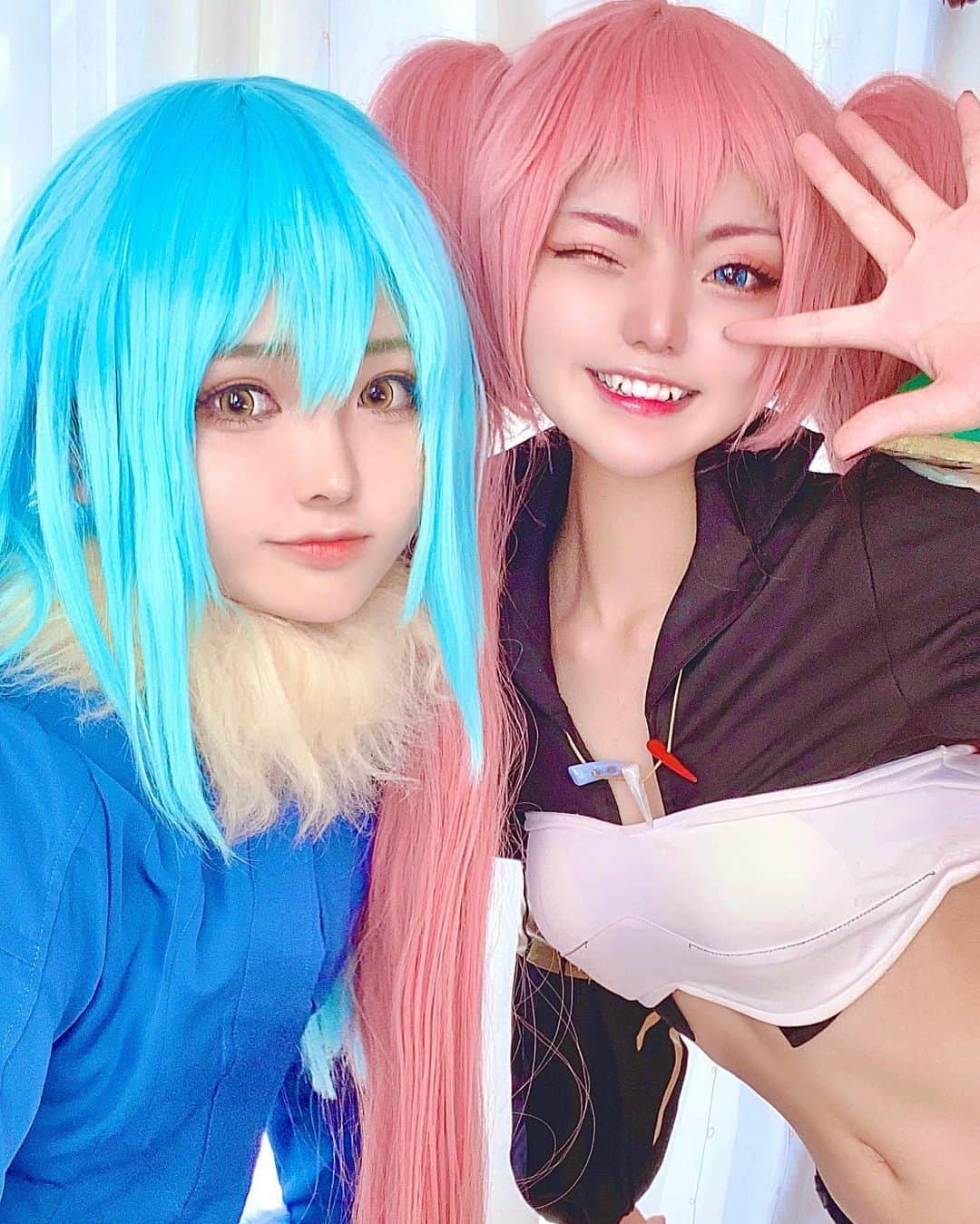 凸守たかねさんのインスタグラム写真 - (凸守たかねInstagram)「転スラ最強コンビ‼️‼️ · ·  #cosplay #cosplayer #cosplaygirl #cosplayphotography #tensura #tenseishitaraslimedattaken #コスプレ #コスプレイヤー #転スラ #転生したらスライムだった件 #リムル #ミリム」9月11日 22時50分 - cos_takane_21