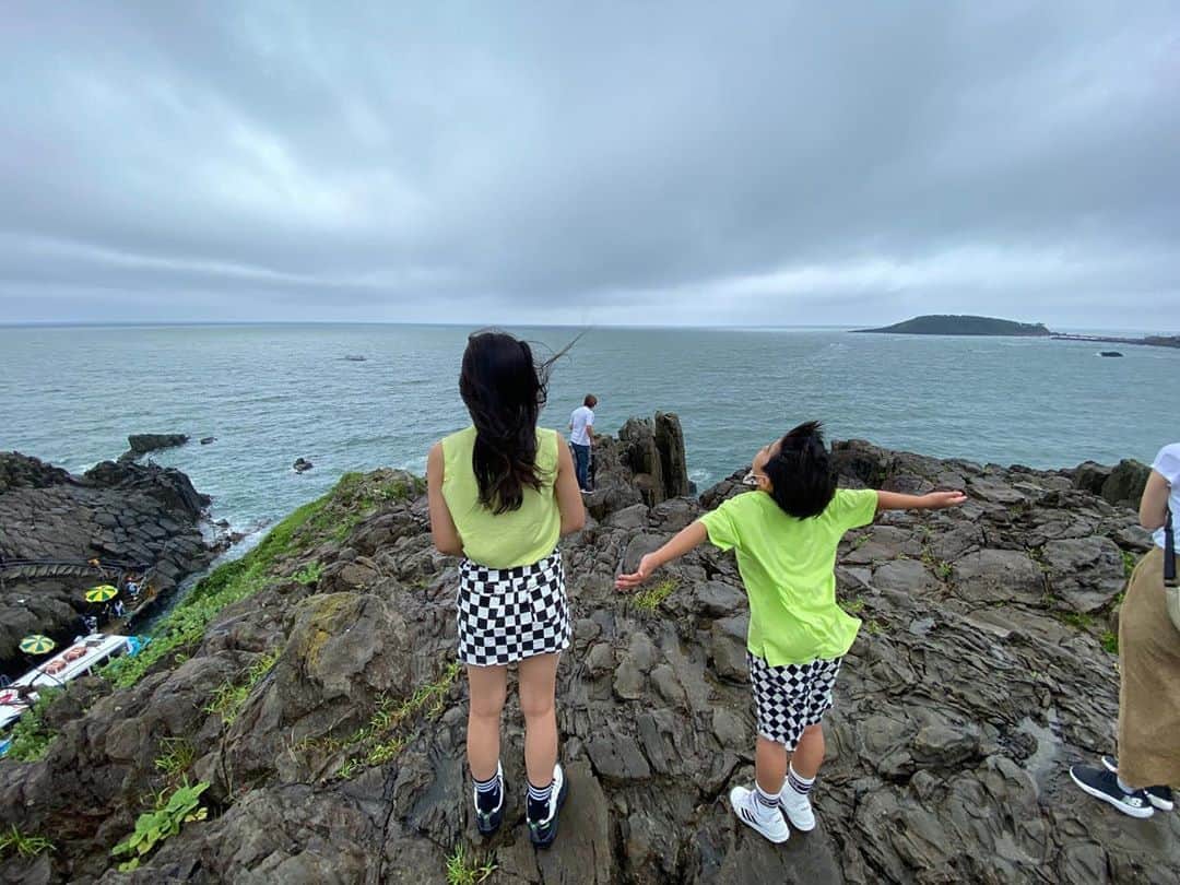 宮丸くるみさんのインスタグラム写真 宮丸くるみinstagram In東尋坊 弟くんと軽い双子コーデ 笑 リリバリ Lilyofthevalley 東尋坊 景色 福井観光 双子コーデ 兄弟コーデ 福井 9月11日 23時13分 Kurumin