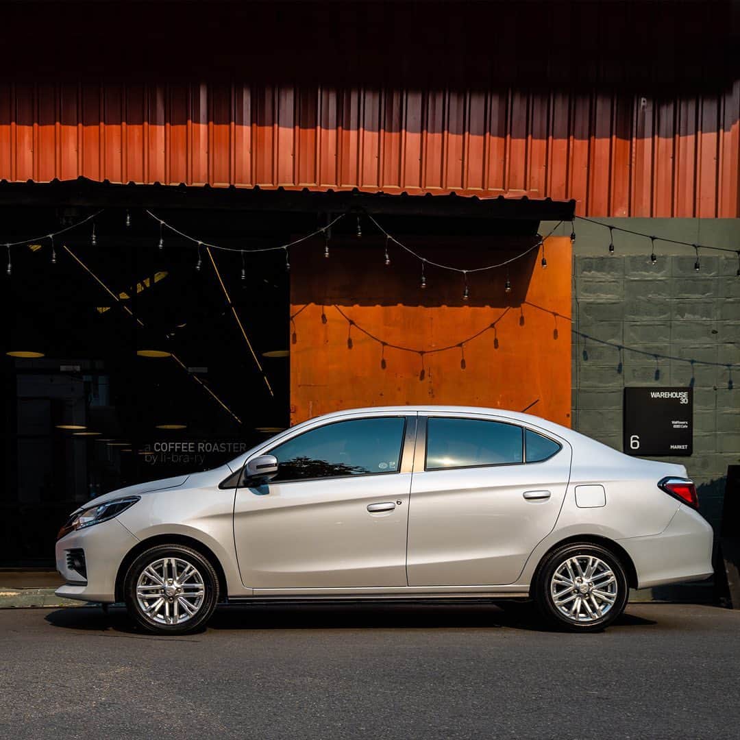 のインスタグラム：「ชาร์จพลังให้กับวันหยุดสุดสัปดาห์นี้ แค่ปักหมุดแล้วขับ New Mitsubishi Attrage ออกไปสำรวจเส้นทาง ค้นหาที่พักผ่อนใหม่ๆ เติมความสดชื่นให้ชีวิต  #MitsubishiMotorsThailand #MitsubishiMotors #NewMitsubishiCityCar #NewAttrage #พลังจากข้างในไปให้สุด」