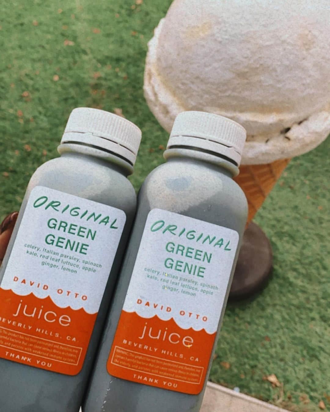 一条ありささんのインスタグラム写真 - (一条ありさInstagram)「Cleanse Time🌿  Green Genie🧞  #organic #green #genie #pressjuice #食生活の改善 #腸を休める #中から綺麗に #juice」9月11日 17時08分 - arisa_ichijou