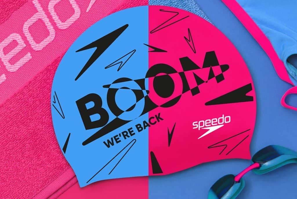 スピードさんのインスタグラム写真 - (スピードInstagram)「💥 Boom 💥   Check out our limited edition caps, specially designed to celebrate your return to the pool 🙌   Don’t miss out! Shop now via the link in our bio 💙  #TeamSpeedo #Speedo #SwimCap」9月11日 17時33分 - speedo