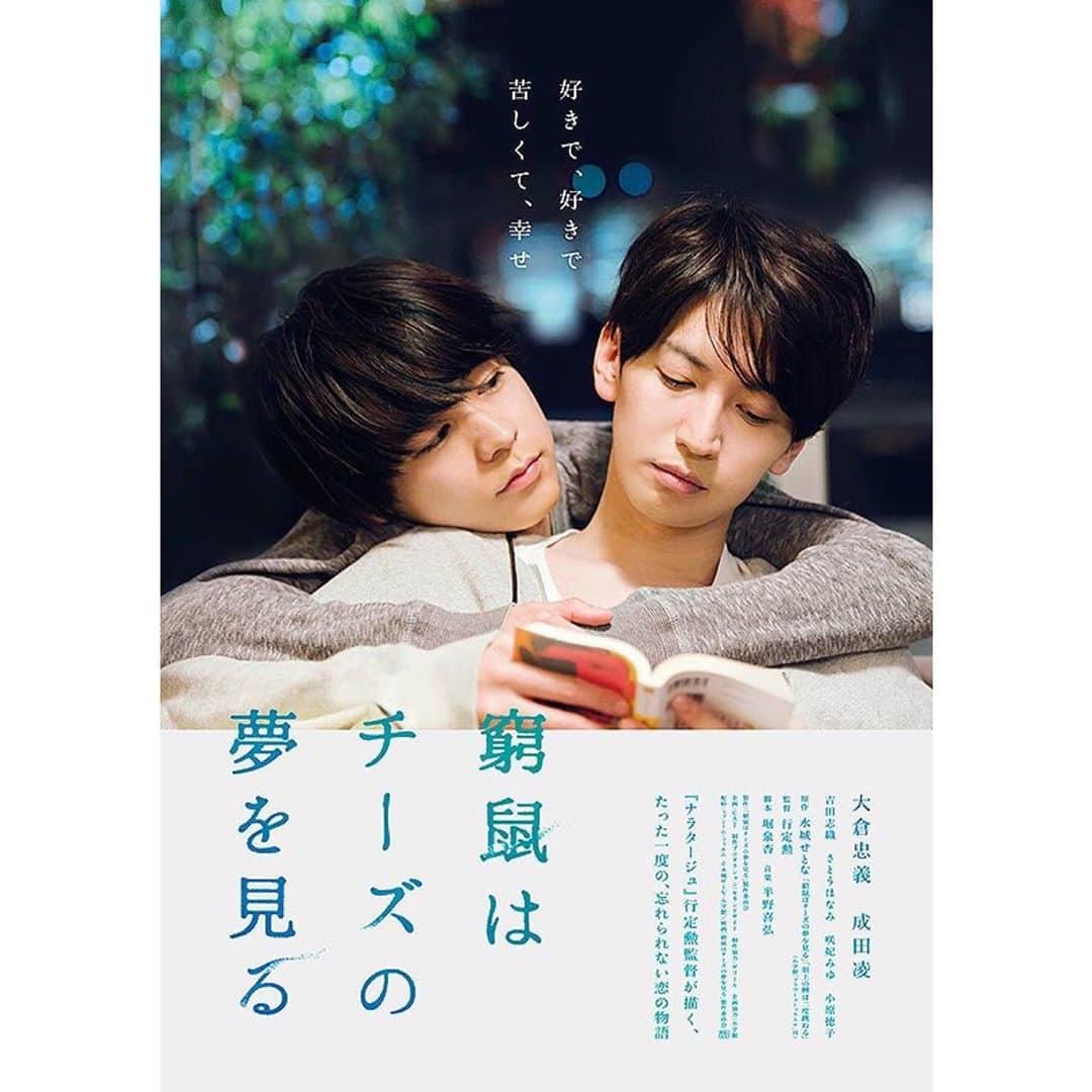 咲妃みゆのインスタグラム：「本日より、上映スタートしました🎥✨﻿ ﻿ 「窮鼠はチーズの夢を見る」﻿ 切なくて苦しくて…だけど限りなく純粋で美しい。そんな” 愛 ”の物語。﻿ ﻿ ご覧いただけたら嬉しいです😌💕﻿ ﻿ #揺るぎない愛﻿ #狂おしい愛﻿ #様々な愛のカタチが﻿ #ココに ……。」