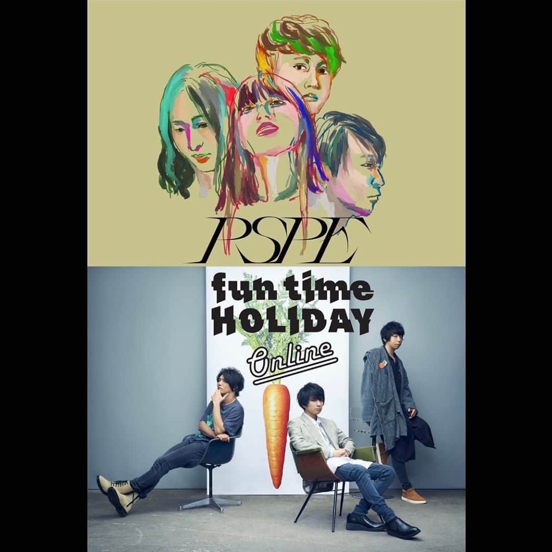 パスピエのインスタグラム：「来週9/19（土）  UNISON SQUARE GARDEN  「fun time HOLIDAY ONLINE」に パスピエの出演が決定◯  詳しくはHPにて！ 楽しみ⚡️  #USG #PSPE」