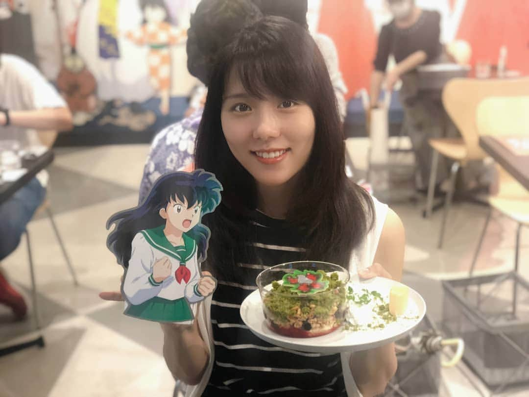 小野木里奈さんのインスタグラム写真 - (小野木里奈Instagram)「_ 高まった…！！🤣 . . . #犬夜叉 #犬夜叉茶屋 #犬夜叉カフェ #犬夜叉とかごめ #かごめ」9月11日 18時17分 - rina_onogi