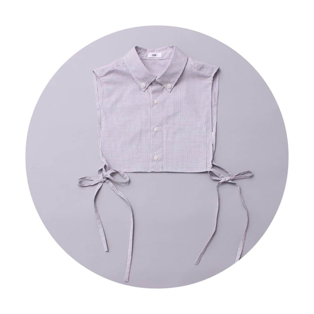 iami_official_instagramのインスタグラム：「【new arrival】  shirt parts  シンプルなコーディネートに飽きた方に。 スウェットやニットの下にも使えます〜。  brown/sax/pink/black  ¥6,500+tax  ____________________________  #iamiinfact #latelierdusavon  @latelier_du_savon_official  @ambidex_store」