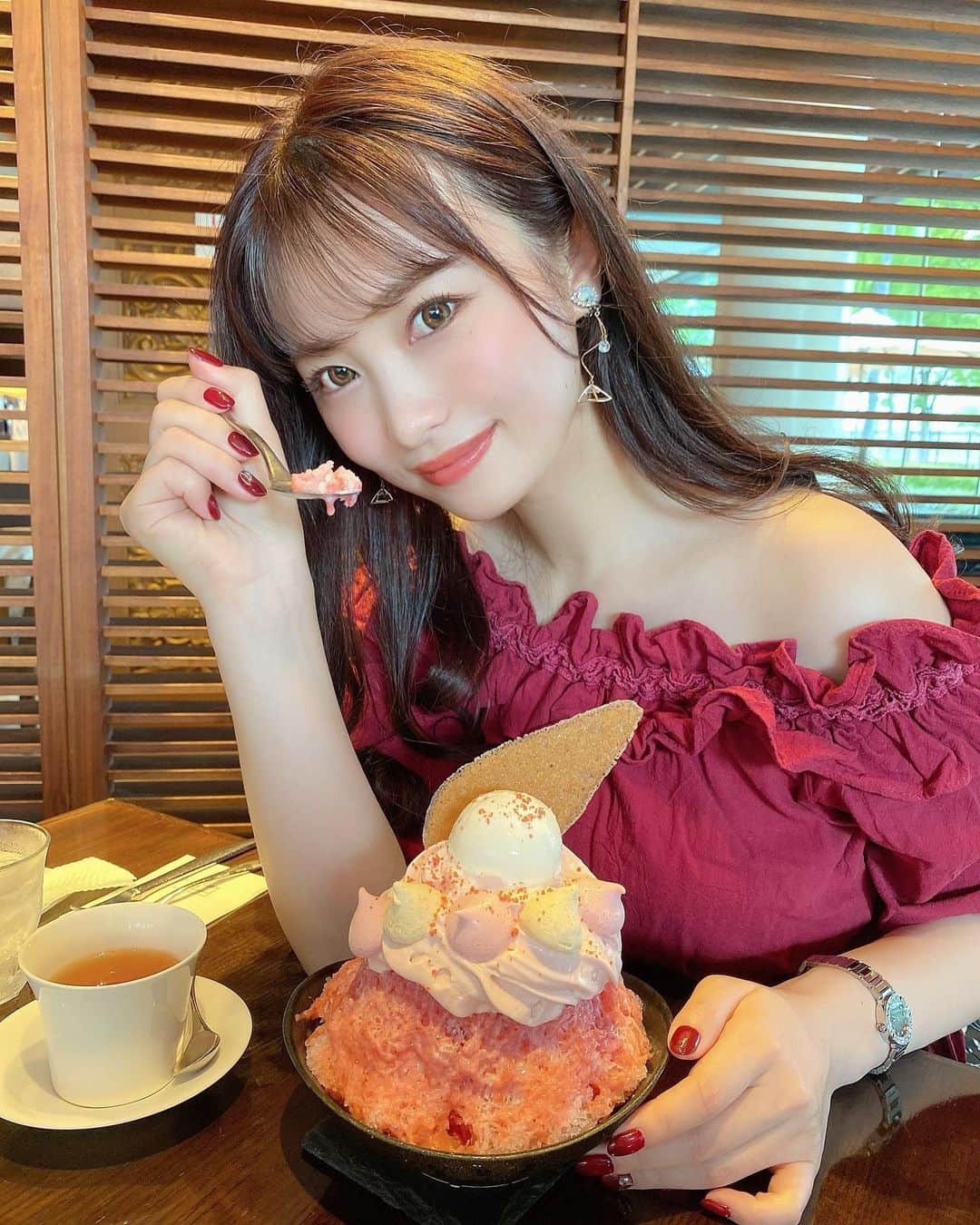 清里千聖のグルメインスタ