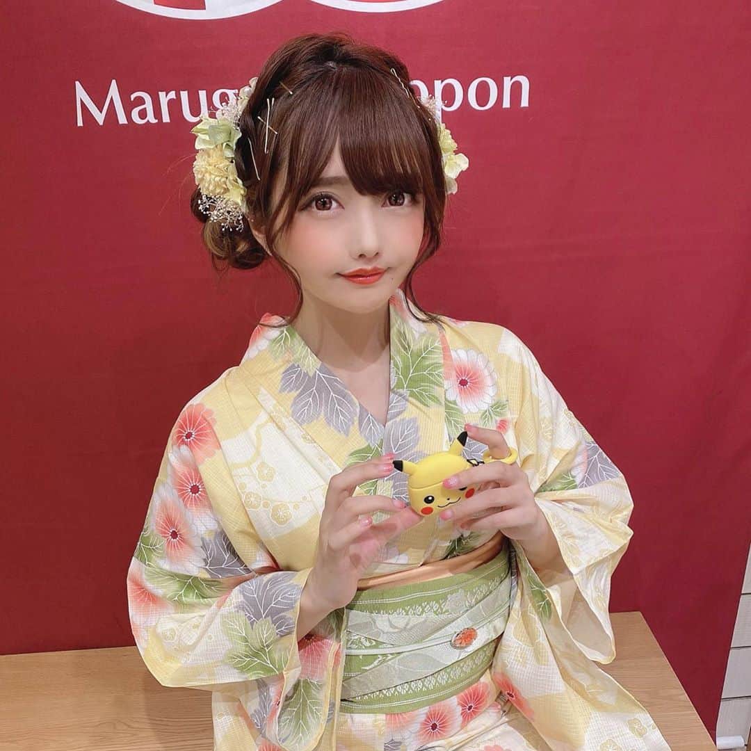 遠藤 玲奈 /endo renaのインスタグラム：「そろそろ浴衣投稿おわり☺︎ 最近全然寝付けない(;o;)どうやったら寝れるのだ🐏 . そいえば、初めて話題のHIFUをしてもらたよ☺︎ 直後から自然に引き上がった感じがしたのと、全く痛くなかったから安心です☺︎ 効果が出るのが2.3ヶ月後なんだって✌︎ 男性にもオススメみたいです👦🏻 @haab_official @haab__shinjyuku」