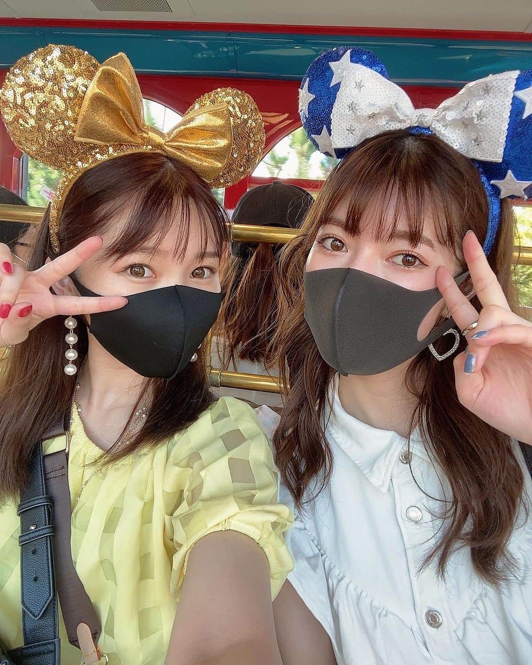 日下部美愛さんのインスタグラム写真 - (日下部美愛Instagram)「マブと行ったよねって🦋🤍  #disney #disneyland #disneysea #ディズニー #ディズニーシー  #ディズニーコーデ #カチューシャ #ホワイトコーデ #tokyodisneyresort #tokyodisneysea」9月11日 20時33分 - miakusakabe_official