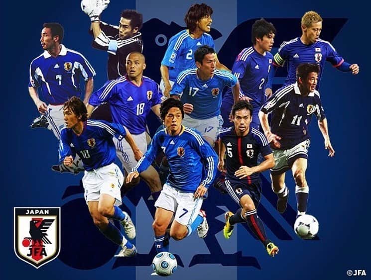 中田英寿のインスタグラム：「お知らせ  この度JFAによる「ファンが選ぶサッカー日本代表ベストイレブン」に中田英寿が選出されました。  #中田英寿 #サッカー日本代表 #jfashion #nakatahidetoshi #soccer #football」