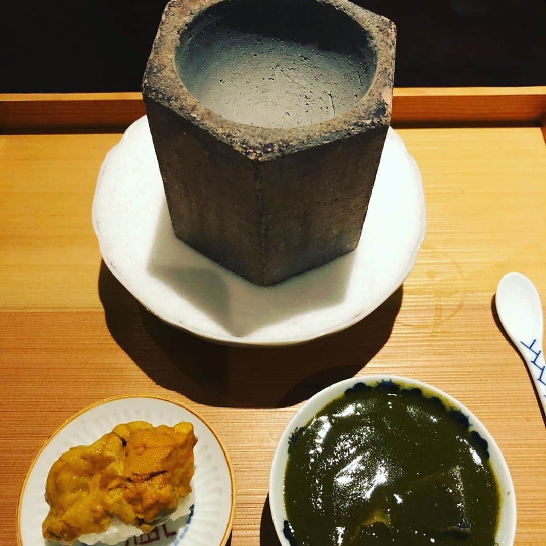 明星優花さんのインスタグラム写真 - (明星優花Instagram)「大好きなお店😍 久々の『晴山』🌟 鮑と雲丹のリゾットが、最高😍  どうしていつもこんなに美味しいの⁉️🥺  日本料理 晴山 03-3451-8320 東京都港区三田2-17-29 グランデ三田 B1F https://tabelog.com/tokyo/A1314/A131402/13127807/  #食事 #食事会 #食事記録 #グルメ #グルメ好きな人と繋がりたい  #グルメ女子  #美食 #美食日記 #美食推薦 #和食 #和食ごはん  #ごはん #ディナー #dinner #dinnertime  #晴山 #美味しい #最高」9月11日 21時07分 - yuka1219yuka