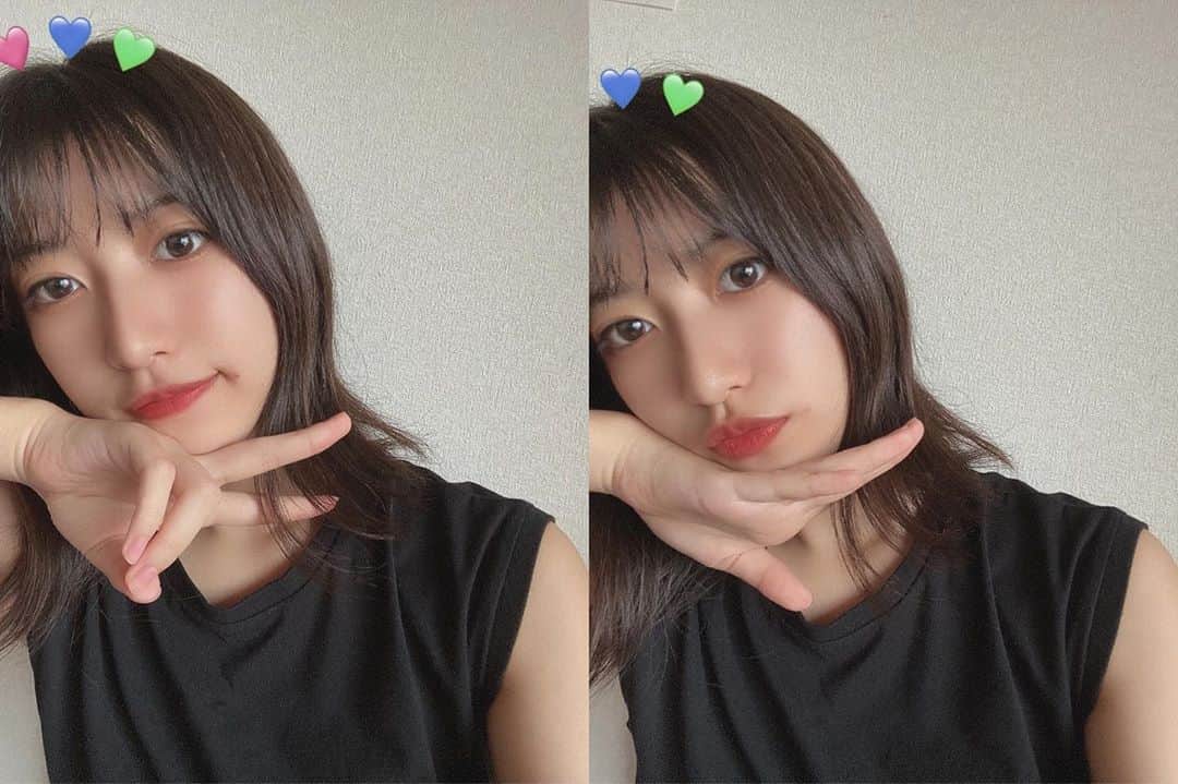 吉田華恋のインスタグラム：「💖💙💚」