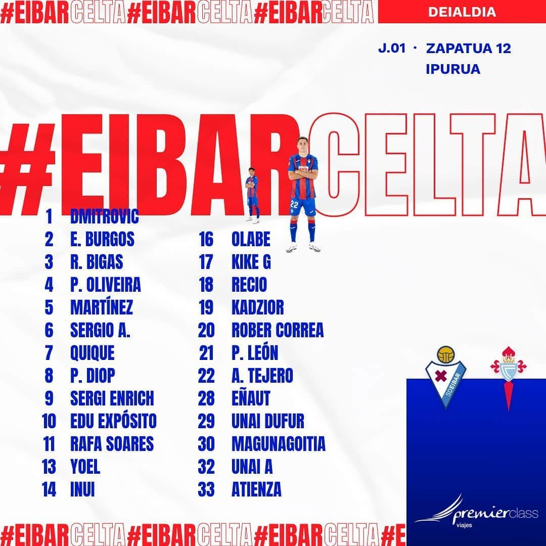 SDエイバルさんのインスタグラム写真 - (SDエイバルInstagram)「Deialdia • Convocatoria #EibarCelta」9月11日 21時25分 - sdeibar