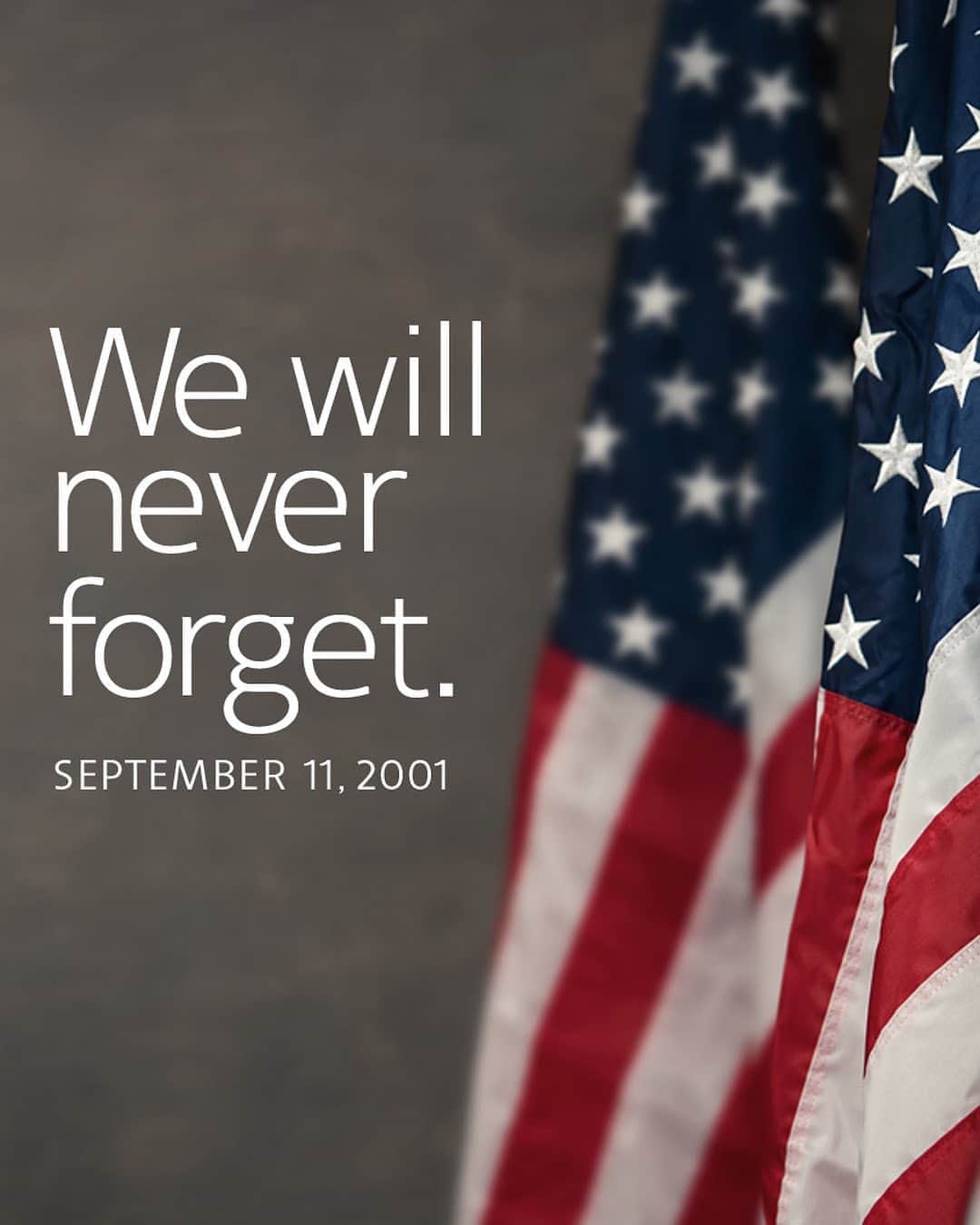 アメリカン航空のインスタグラム：「Today we reflect on our colleagues, family members and loved ones the world lost 19 years ago and the legacies they leave behind.」