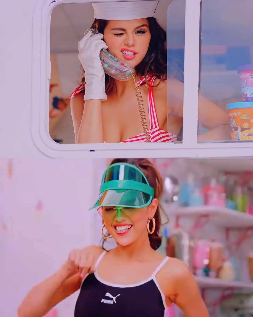 Always With Selenaのインスタグラム：「I think this video is so colorful and fun, everyone who worked on the project put a lot of effort」