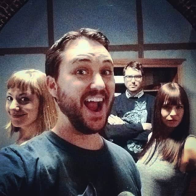 ウィル・ウィトンさんのインスタグラム写真 - (ウィル・ウィトンInstagram)「#tbt the time @jonahray @veronica and @emilyvgordon were on #Tabletop.  This was such a fun day, during such a fun time in my creative life.   I miss tabletop, and I'm doing everything I can to make more, I just can't comment on it at all because lawyers.」8月28日 6時22分 - itswilwheaton