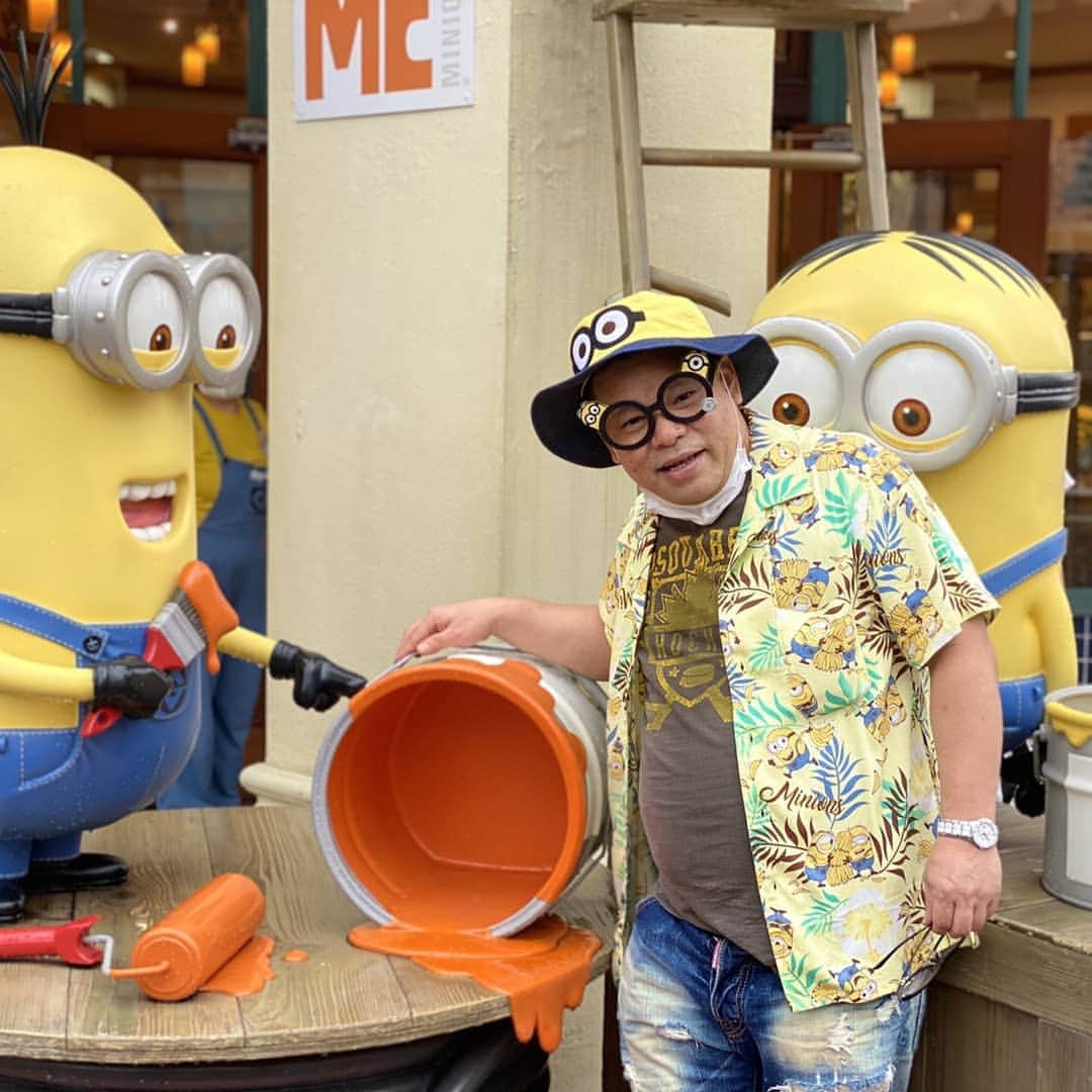 ジミー大西のインスタグラム：「あー溢したー？」