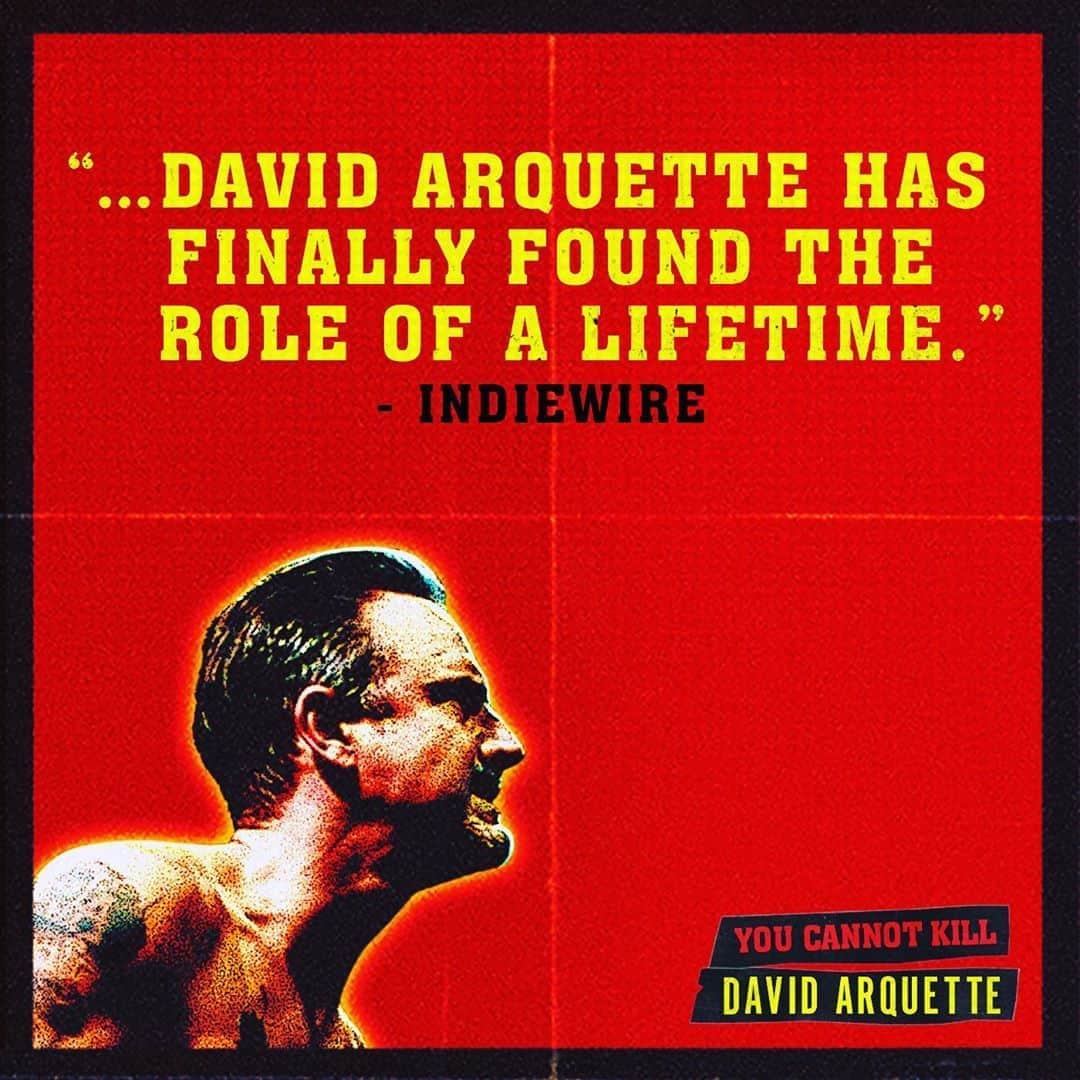 デヴィッド・アークエットさんのインスタグラム写真 - (デヴィッド・アークエットInstagram)「YOU CANNOT KILL DAVID ARQUETTE is out tomorrow on digital and on demand. Link in Bio!! #YouCannotKillDavidArquette #YCKDA」8月28日 6時27分 - davidarquette