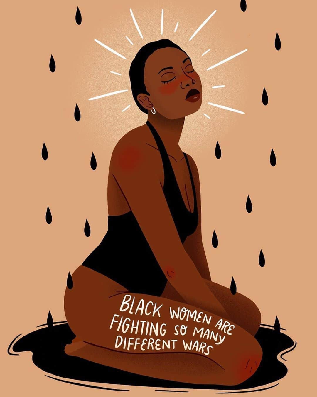 Teen Vogueさんのインスタグラム写真 - (Teen VogueInstagram)「From Toyin Salau (who would have turned 20 years old today) to Breonna Taylor, Black women and girls deserve better. As @ruthesamuel writes, Black girls are too often "robbed of the chance to transition into womanhood, stripped of softness or delicacy and expected to perform like superhumans while being treated as subhuman." At the link in bio, Ruth explains why the "strong Black woman" stereotype is dangerous and the world needs to work harder to #ProtectBlackWomen. ❤️ 🎨: @susdraws」8月28日 6時45分 - teenvogue
