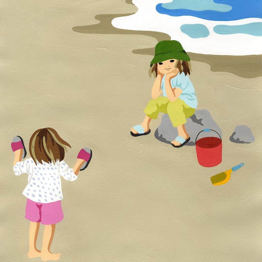 松尾たいこさんのインスタグラム写真 - (松尾たいこInstagram)「「まあ、なんとかなるでしょう」のマインドで無理しないことかな😊そしてご褒美と逃げ場ね✌️  この数週間、全身の蕁麻疹に悩まされていました。かゆいの辛すぎる😭😭  血液検査の結果は、食べ物アレルギーは一切なし、肝機能も腎臓の数値もよく、強いて言えば、スギやヒノキ、ブタクサ。花粉症ですね😅  食べ物じゃなくてホッとしてるけど、じゃあ、一体なんだったんだろう？  先生は、外的な要因だろうと。  でも日焼け止めは違ってたし。 洋服の繊維でアレルギー出たこともあるから、それかも？  でも周りの人と話してたら、帯状疱疹になったとか、湿疹が化膿したとか、肌のトラブル抱える人多し。  夏の疲れとストレスもあるのかな？  しいたけ占いでも乙女座は自分の周りのことをいろいろ気にかけすぎてしまうって書いてあった🤭  だからご褒美や逃げ場が大切らしい。  さて、そんな感じで体調悪かったから、いくつかの友人との会食もキャンセル😭ごめんね💦  I couldn’t eat out because I was sick for the past few weeks. The other day, I enjoyed eating at my favorite restaurant by myself.  薬のおかげでようやく治り、先日は久しぶりに1人外食😊  これは大切な逃げ場ねー。  好きなお店にふらりと訪れてサクッと美味しいお酒と料理を楽しむ幸せ❤️ 桃とイチジクの入ったサラダ、最高🌸  そのあと、セレクトショップで古着のワンピース👗ゲット。  これはご褒美ねー。  こんな時間は大切にしたい😆でも、もうしばらく病院通いは続きます😷  この絵は 制作年:2006年 技法:水彩紙にアクリル絵具 サイズ:A3  何のために描いたものか忘れました😱  ※私の作品への質問やお問い合わせはお気軽に🤗  #japaneseartist #liveintokyo #myartwork #acrylicpainting #art #artoftheday #happyart #loveart #lovejapan #artposts #acrylic #artlovers #colorfulworld #artstagram #paintlover #lovetheworld #代々木上原グルメ」8月28日 7時27分 - taikomatsuo