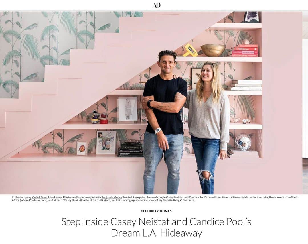 ケイシー・ネイスタットのインスタグラム：「so @archdigest did a feature on my fancy-ass rich guy house.  it’s a really nice article - they did a great job with the photos and writing, you should check it out. Also the super talented @dauncurry did an amazing job designing the place.  Also also my wife made me edit my original, self-deprecating, caption on this post.  All of this brilliant photography by @timhirschmann」