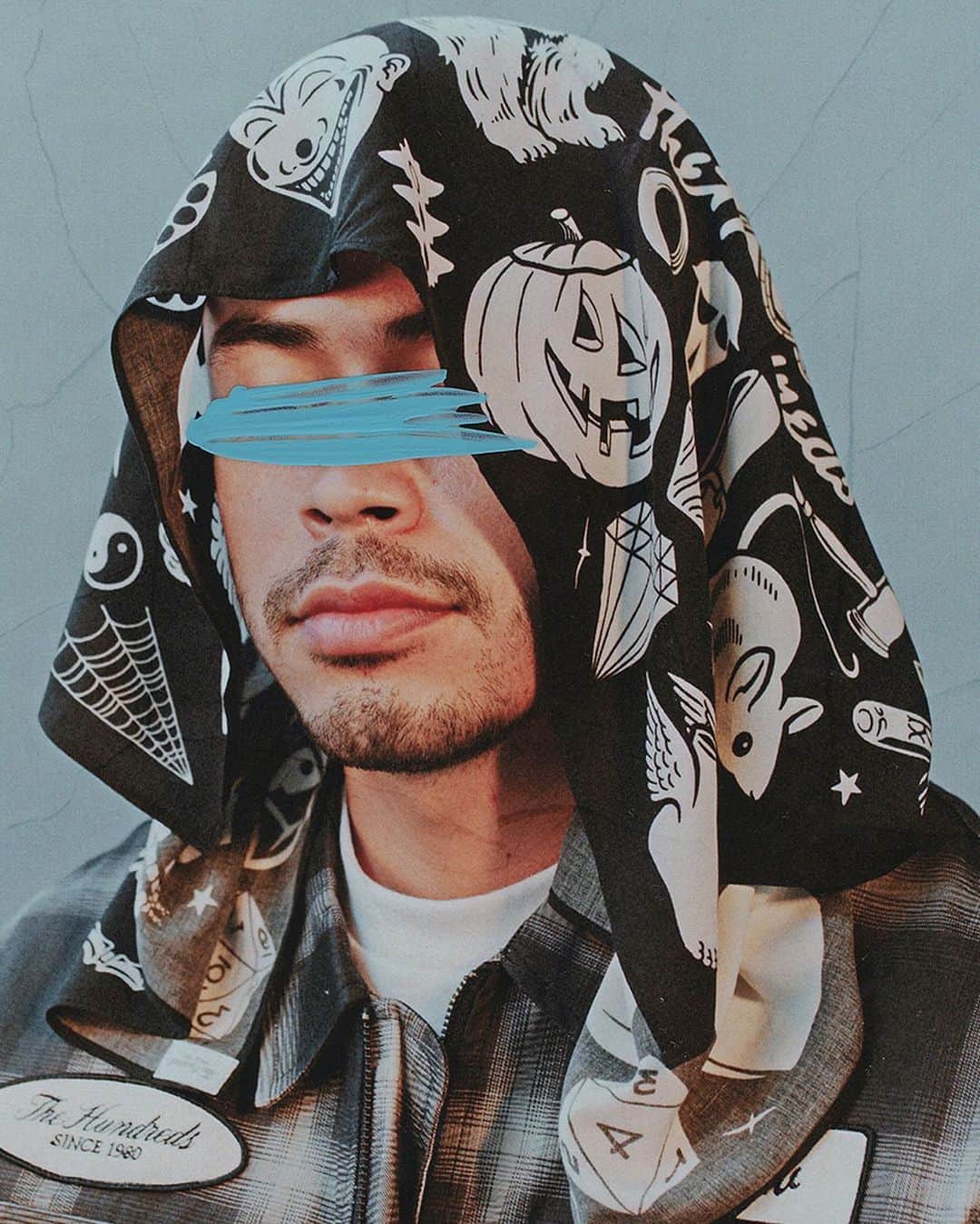 HYPEBEASTさんのインスタグラム写真 - (HYPEBEASTInstagram)「@hypebeaststyle: @thehundreds has called upon artists @ogmikegiant, @amirhfallah, Anna Weyant and @gregitooo for a limited edition run of printed bandanas, with all proceeds going to coronavirus relief and social justice charities. Each artist offers a distinct design atop a featherweight, oversized bandana, with only 150 of each style ever to be produced. Shop the limited edition Artist Series bandanas The Hundreds’ web store while they last.⁠⠀ Photo: @baeth」8月28日 8時20分 - hypebeast